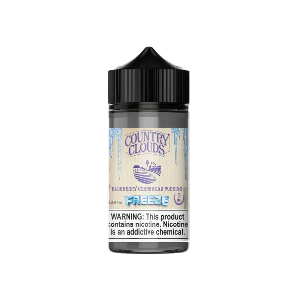 Country Clouds Freeze - Blueberry Cornbread Pudding (SCBP) 100ML
