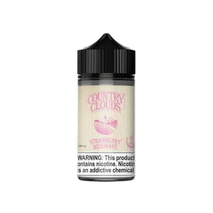 Country Clouds - Strawberry Milkshake 100mL